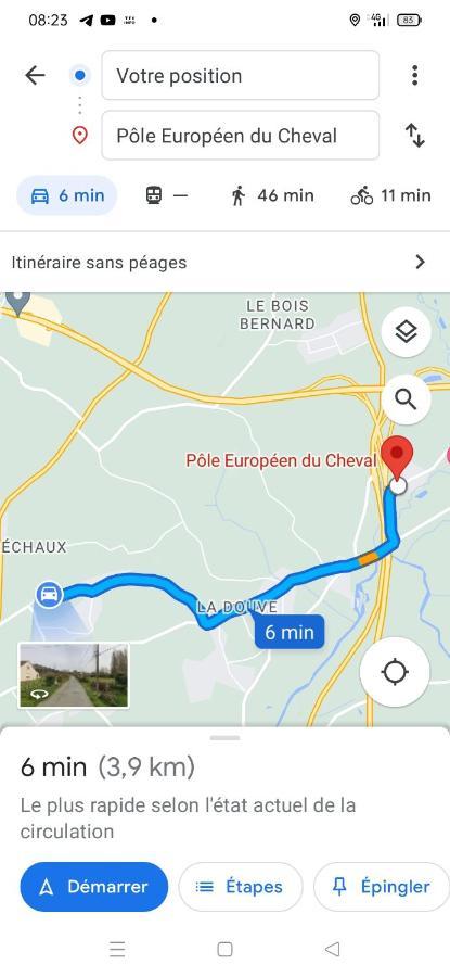 Sargé Les Le Mans Gite Independant Avec Grand Parking Exterieur מראה חיצוני תמונה
